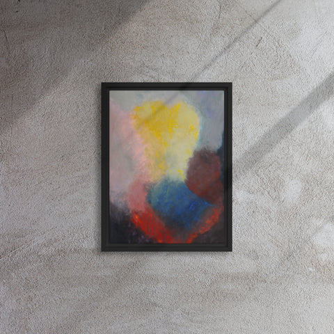 Abyssal — Framed printed canvas
