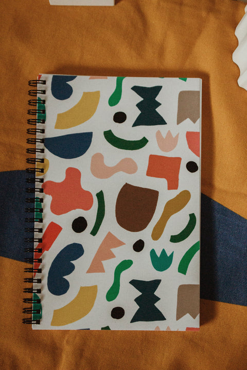 Notebook - Abstract shapes